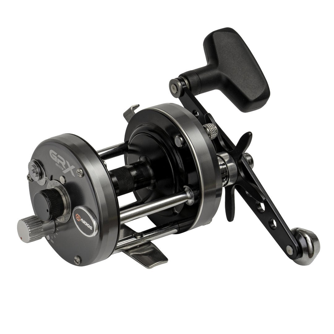 akios fishing reel paddle handle HEIGHTEN 110mm/120mm for Shimano Daiwa Abu Garcia Penn Kastking Lew's Baitcasting Reel Power Crank Accessory (Black & Silver, 120mm Carbon Handle 24mm TPE Knob) (0431) : Sports & this Special Edition S AKIOS Nitron F-15