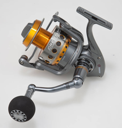 akios fishing reel paddle handle HEIGHTEN 110mm/120mm for Shimano Daiwa Abu Garcia Penn Kastking Lew's Baitcasting Reel Power Crank Accessory (Black & Silver, 120mm Carbon Handle 24mm TPE Knob) (0431) : Sports & Akios AKS EVA Power Handle